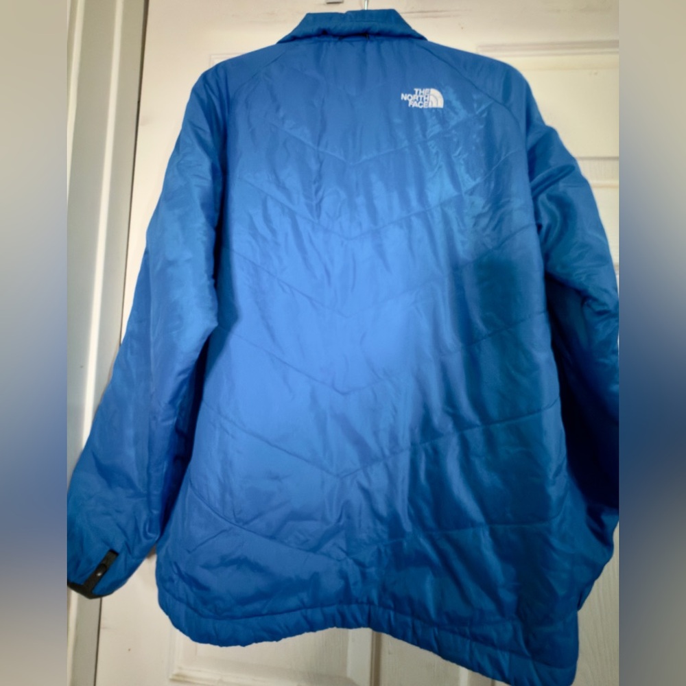The North Face Men's Insulated Full Zip Quilted Puffer Jacket Blue Size M EUC - Picture 5 of 5